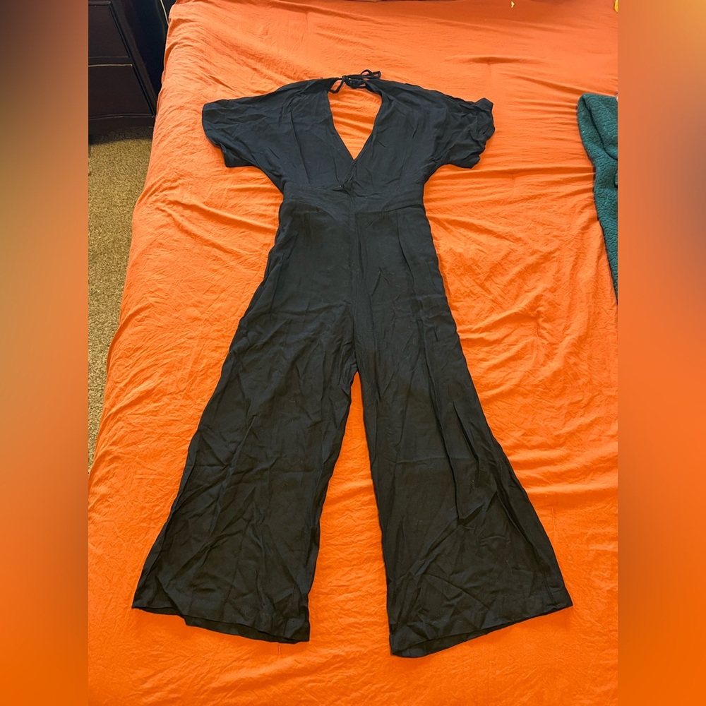 Elan Classic Black Jumpsuit